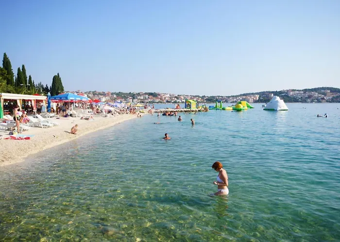 In Okrug Gornji With Terrace, Air Conditioning, Wifi 3436-1 Apartment Trogir